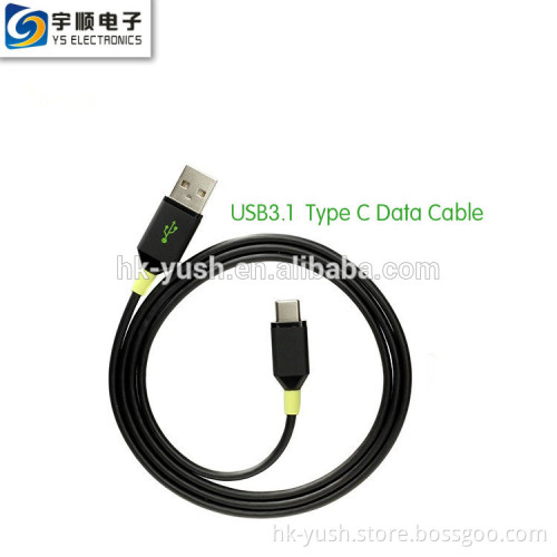 Type C ABS housing 2.0 3A to USB A Male Charge And Sync Cable,New Arrival USB3.1 / Type C Data Cable